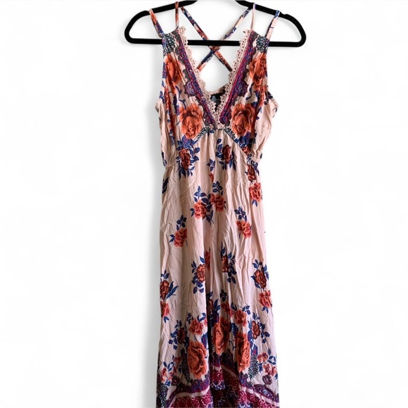 Angie Dresses & Skirts - Angie Floral Sleeveless Dress! Size Small!